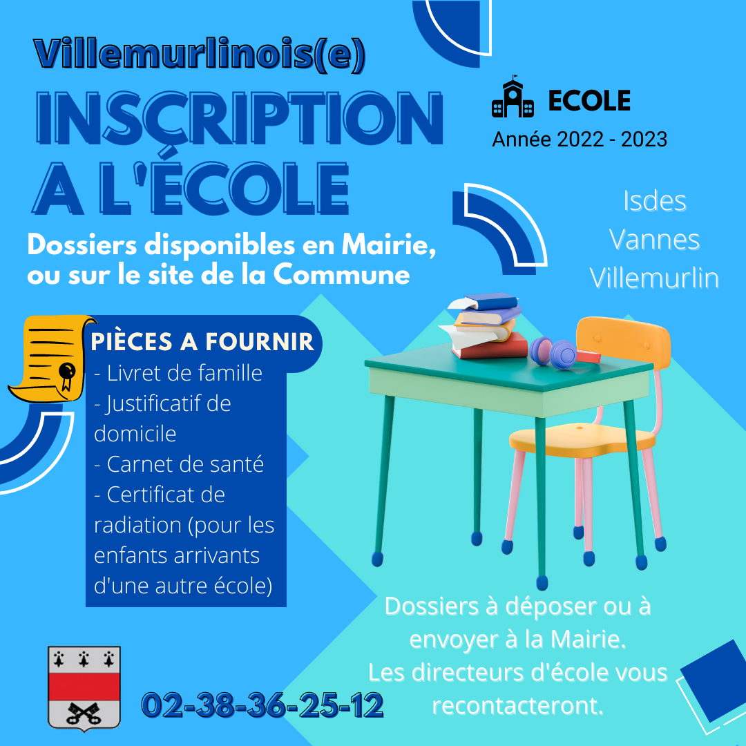 Inscriptions à Lécole Commune De Villemurlin